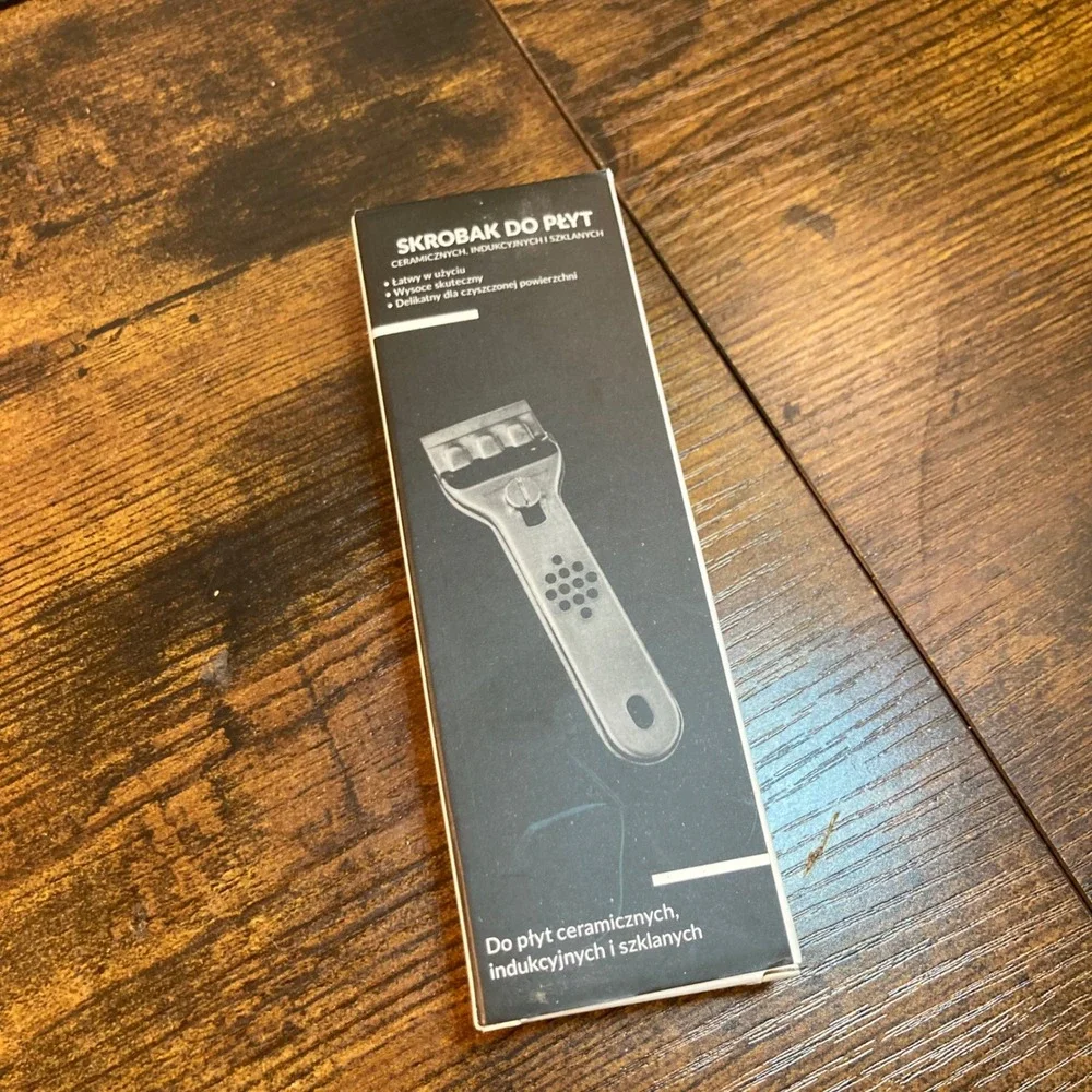 Cooktop Scraper for Ceramic Induction Glass Stove Top Metal Cleaning Tool New